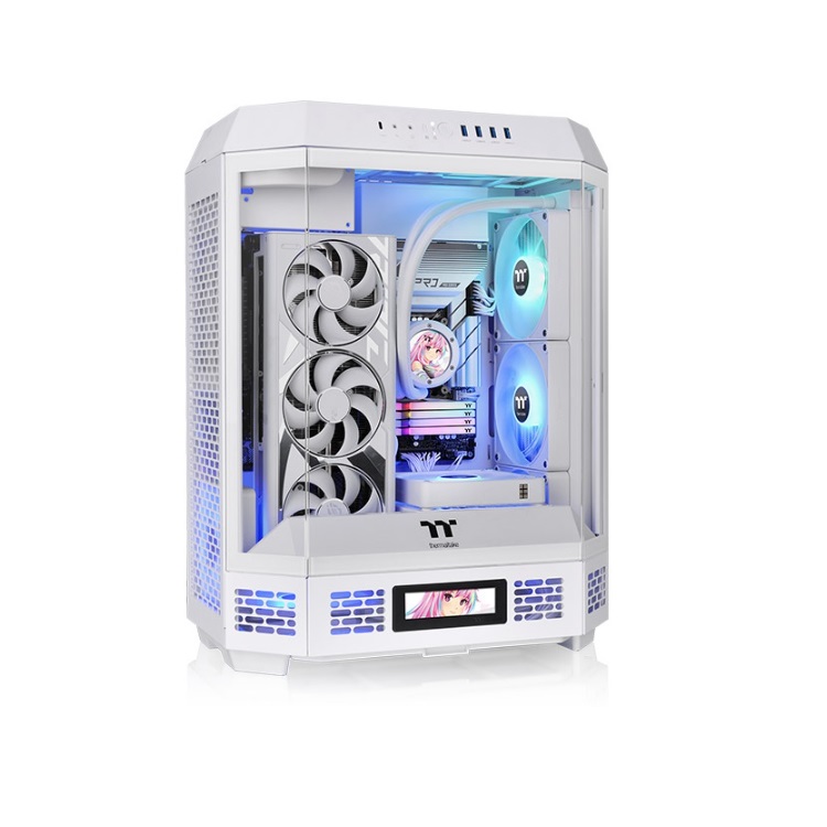 Gabinete Thermaltake The Tower 600 Mid Tower Snow Blanco ATX CA-1Z1-00M6WN-00 - Código: CA-1Z1-00M6WN-00 | Compra en Guadalajara