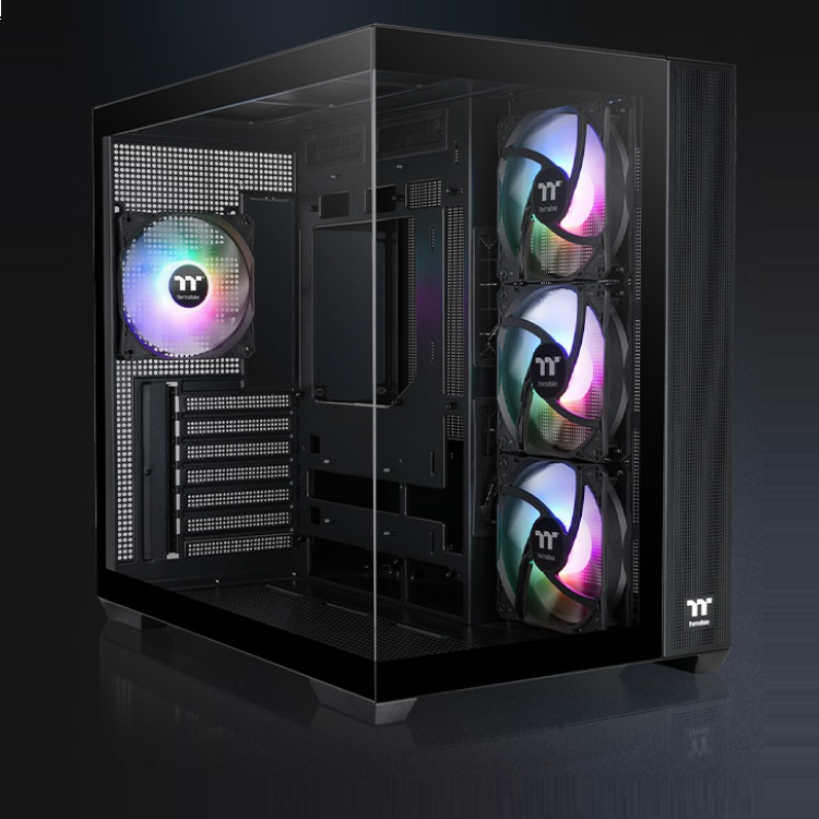 Gabinete Thermaltake View 380 TG ARGB Mid Tower Negro 4xVentiladores 120mm ATX CA-1Z2-00M1WN-00 Hidden-Connector Motherboards from ASUS MSI GIGABYTE - Código: CA-1Z2-00M1WN-00 | Compra en Guadalajara