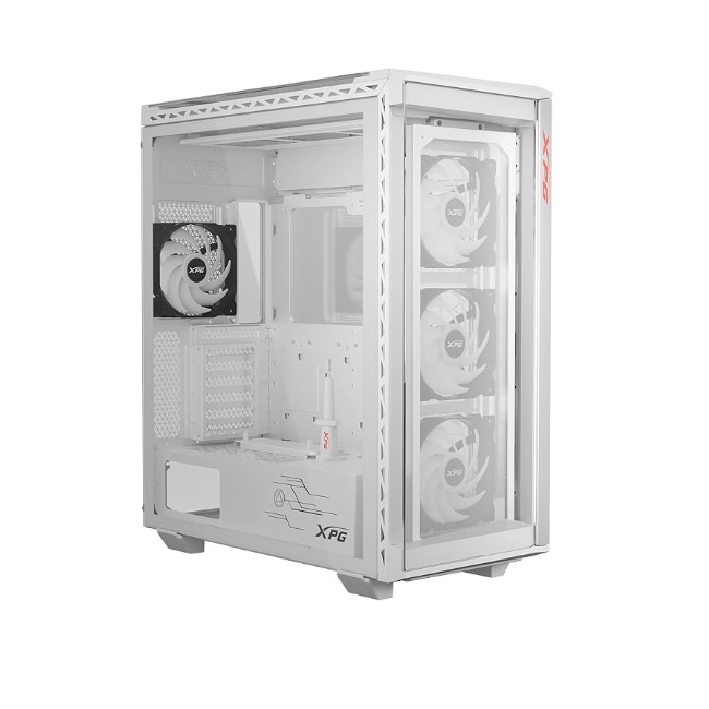 Gabinete XPG BATTLECRUISERIIPST-WHCWW Blanco 4xFan 120 mm ARGB ATX Micro-ATX Mini-ITX 550 x 225 x 506 mm - Balam Rush