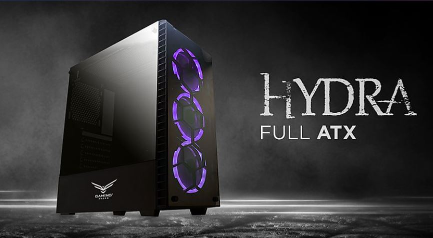 Gabinete Gaming Naceb Gaming HYDRA Crystal Case Gabinete Gaming Naceb Technology HYDRA Crystal Case NA-0602 Full ATX Negro - Código: NA-0602 | Compra en Guadalajara