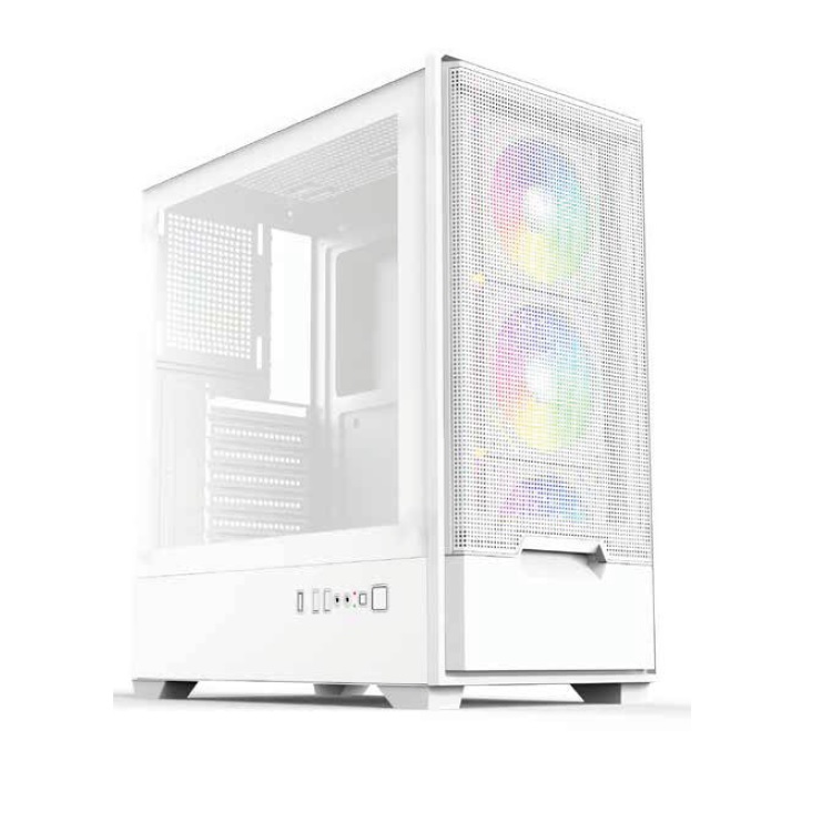 Gabinete Gamer Naceb ATX STELLA NA-0658B color Blanco - Código: NA-0658B | Compra en Guadalajara