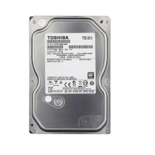 Toshiba DT01ABA DT01ABA100V 1 TB Hard Drive - 3.5 Internal - SATA SATA/600 DT01ABA100V - Código: DT01ABA100V | Compra en Guadalajara