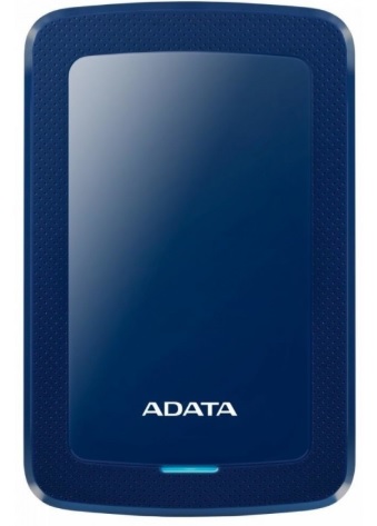 Disco Duro Externo Adata Hv300 2Tb 3 1 Azul  Ahv300 2Tu31 Cbl  - AHV300-2TU31-CBL