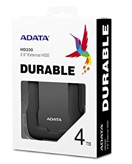 Disco Duro Externo Adata Hd330 4Tb 3 1 Negro  Ahd330 4Tu31 Cbk  - AHD330-4TU31-CBK