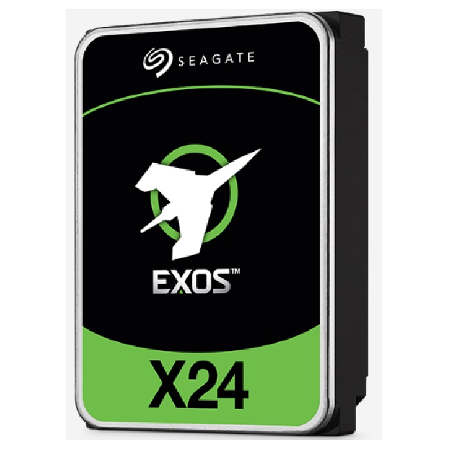 HD 24TB Seagate Enterprise Exos X24 7200RPM NAS SERVER S-ATA III ST24000NM001H - Seagate