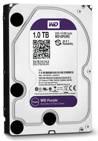 HD 1TB WESTERN DIGITAL MODELO WD10PURZ PURPLE  WD10PURZ - Código: WD10PURZ | Compra en Guadalajara