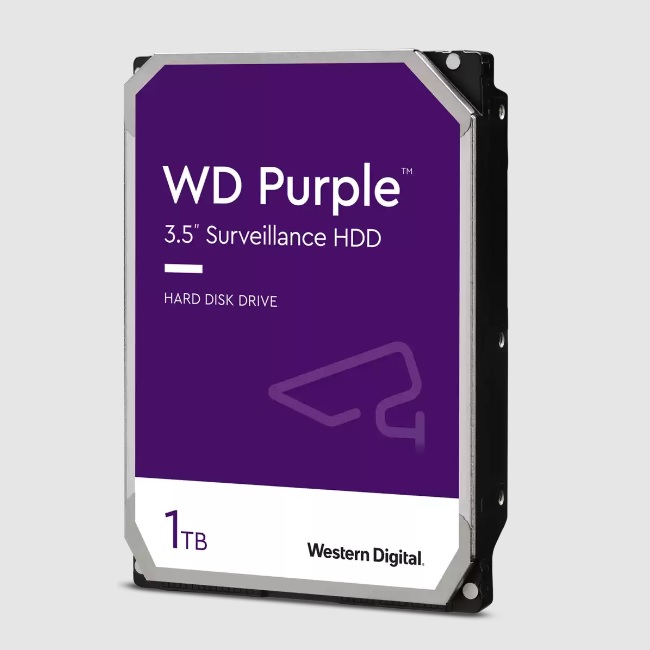 Disco Duro Dd 1Tb Sata Wd Purple Wd11Purz Optimizado Para Videovigilancia Wd10Purz Compatible Con Dvrs Y Nvrs De Cualquier Marca - WD11PURZ