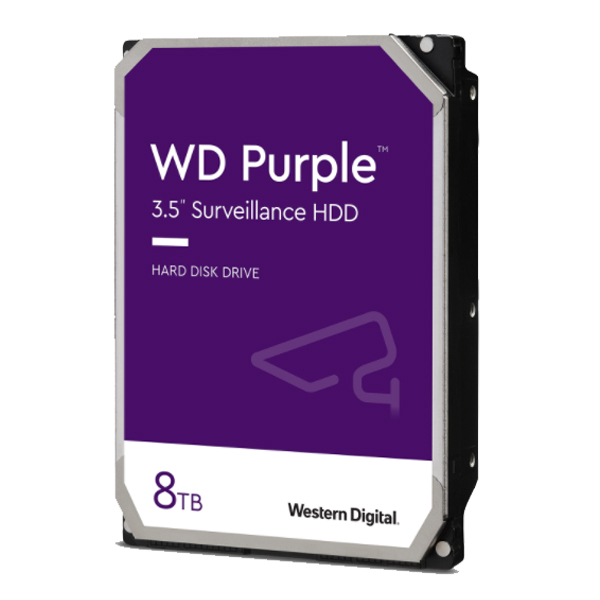 Western Digital Purple WD84PURZ 8 TB Hard Drive - 3.5 Internal - SATA SATA/600 - Conventional Magnetic Recording CMR Method WD84PURZ - Código: WD84PURZ | Compra en Guadalajara