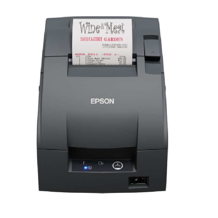 MINIPRINTER EPSON TM-U220IIB-042 MATRIZ 9 AGUJAS USB NEGRA ORIGINAL COPIA AUTOCORTADOR - Soft Restaurant