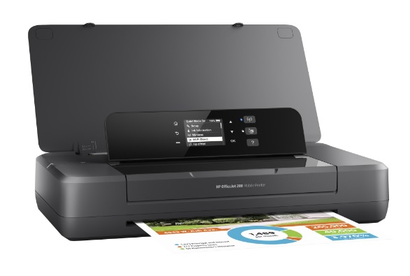 Impresora Hps Hp Officejet 200 Portatil 9 Ppm Negro 6 Ppm Color Inyeccion De Tinta Usb Wifi CZ993A - CZ993A