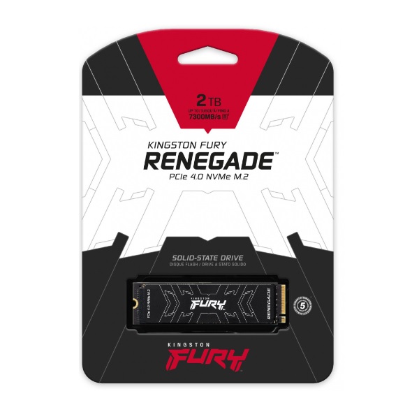 Unidad Ssd Kingston Furyrenegade Nvme 2Tb M2 Pcle 40Sfyrdk2000G Disipador SFYRDK/2000G - SFYRDK/2000G