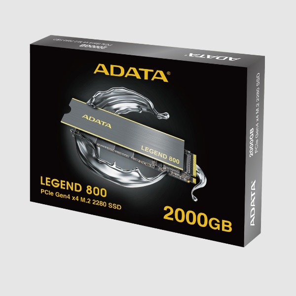 SSD M.2 2280 NVMe/PCIe 2TB ADATA Legend 800 Gen 4 Disipador Silver ALEG-800-2000GCS  ALEG-800-2000GCS - Código: ALEG-800-2000GCS | Compra en Guadalajara