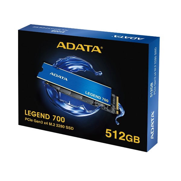 Unidad Ssd M 2 Adata Legend 700 Pcie G3 512Gb  Aleg 700 512Gcs  - ALEG-700-512GCS