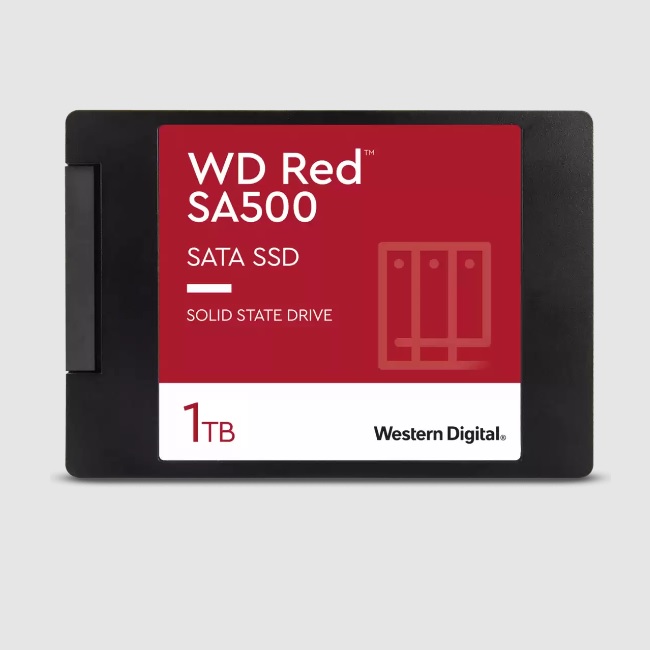 SSD WESTERN DIGITAL SERIE RED WDS100T1R0A 1TB SATA III 6 GB/S FF 2.5 TBW 350 - Código: WDS100T1R0A | Compra en Guadalajara