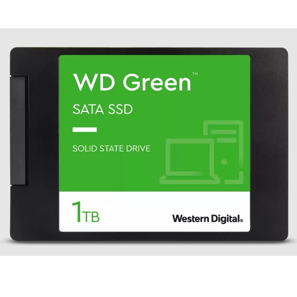 Unidad De Estado Solido Ssd Interno Wd Green 1Tb 25 Sata3 6GbS Lect545Mbs 7Mm Laptop Minipc Wds100T3G0A WDS100T3G0A - WDS100T3G0A