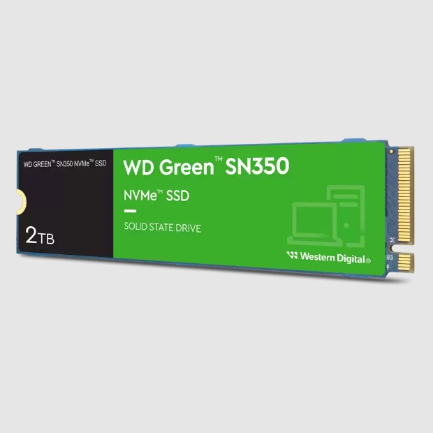 Unidad Ssd M 2 Wd 2Tb  Wds200T3G0C  Green Sn350  Pcie 3 0  Nvme  2280 - WDS200T3G0C