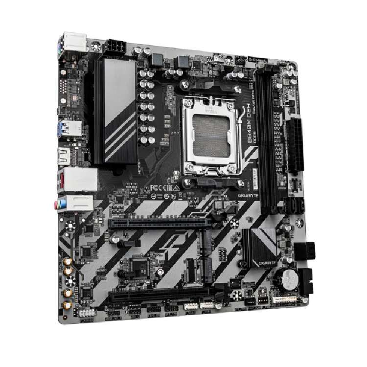 Tarjeta Madre Gigabyte B840M D2H AMD Socket AM5 2xDDR5 1xHDMI 1xDP 1xRJ45 - Código: B840M D2H | Compra en Guadalajara