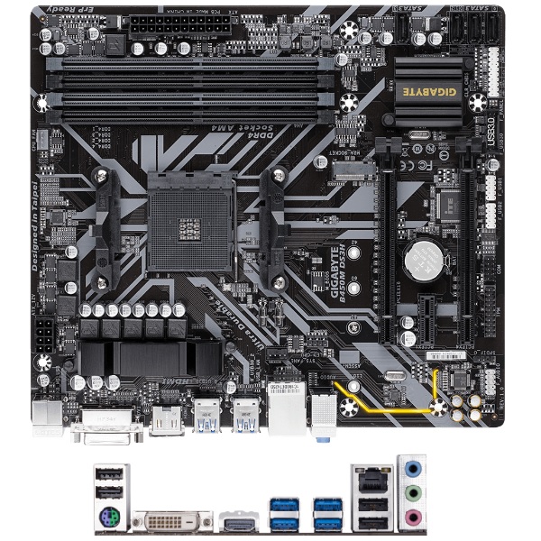GIGABYTE Motherboards GIGABYTE B450M DS3H WIFI MB GIGABYTE B450M DS3H