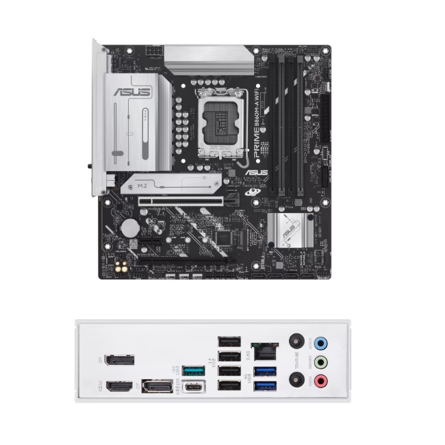 MB ASUS PRIME B860M A WIFI CMS INTEL LGA1851MICRO ATX 192GB 4DDR5 PRIME B860M A WIFI CSM - Asus