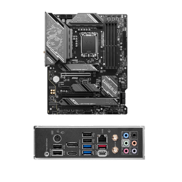 Tarjeta madre MSI Z790 GAMING PLUS WIFI DDR5 socket 1700 12/13/14a Gen 4xDDR5 HDMI DP ATX - Gigabyte