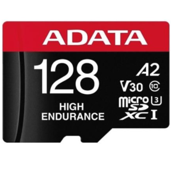 Memoria ADATA 128GB MicroSD XC HC UHS-I U3 V30S U3 A2 Clase 10 Roja AUSDX128GUI3V30SHA2R UPC 842243020489 - AUSDX128GUI3V30SHA2R