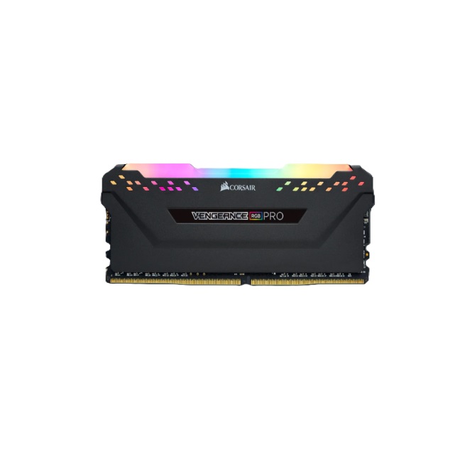 Memoria Dimm Ddr4 Corsair  Cmw8Gx4M1Z3200C16  8Gb3200Mhz Vengeance Rgb Pro Negro Cl16 - CMW8GX4M1Z3200C16