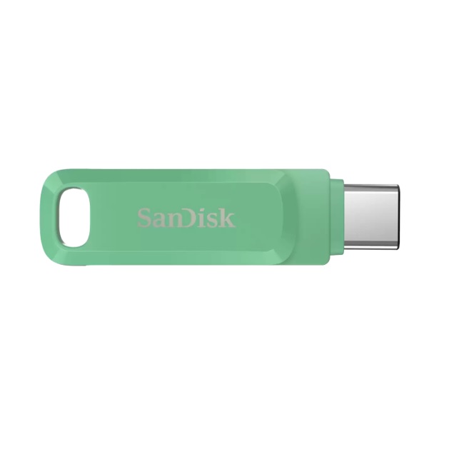 Memoria SanDisk 64GB USB C 3.2 Ultra Dual Drive Go Mint verde aqua - Kingston