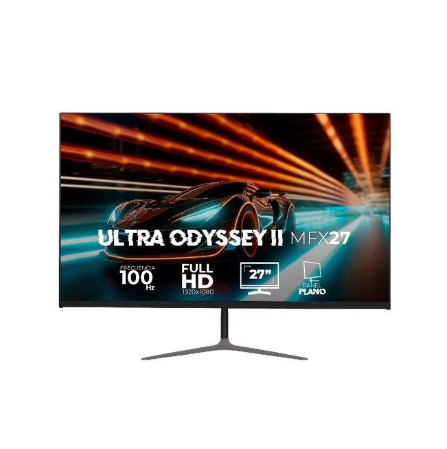 Monitor Balam Rush 27 Ultra Odyssey II MFX27 VA plano Negro Full HD 1MS 100Hz HDMI DP 3.5mm - Código: BR-938310 | Compra en Guadalajara