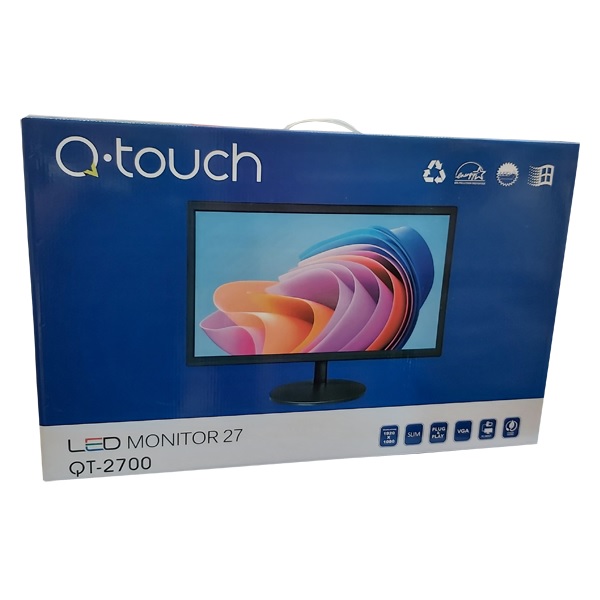 Monitor Q-TOUCH QT-2700 27 19201080 VGA/HDMI - Lg