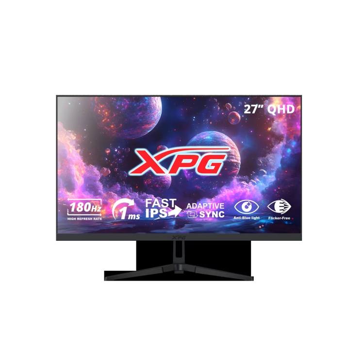 Monitor XPG RIFT R27Q8 27 pulg plano 180Hz Negro HDMI DP 2560x1440 full HD RIFTR27Q8-BKCMX - Código: RIFT R27Q8-BKCMX | Compra en Guadalajara