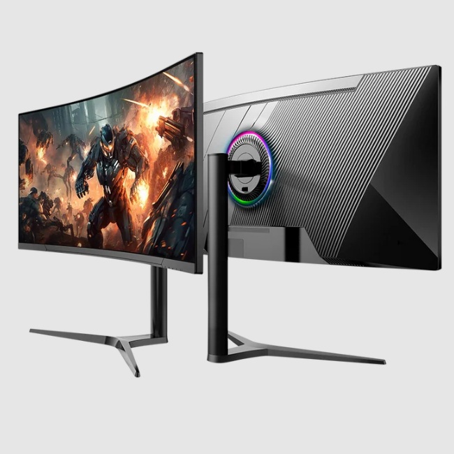 Monitor Acteck 34 Gaming Curvo VA 165Hz 1ms PIPPBP F-Sync G-Sync HDR 2xHDMI 2.12xDP1.43.5mm RGB VESA75mm Ne BR-942539 - Lenovo