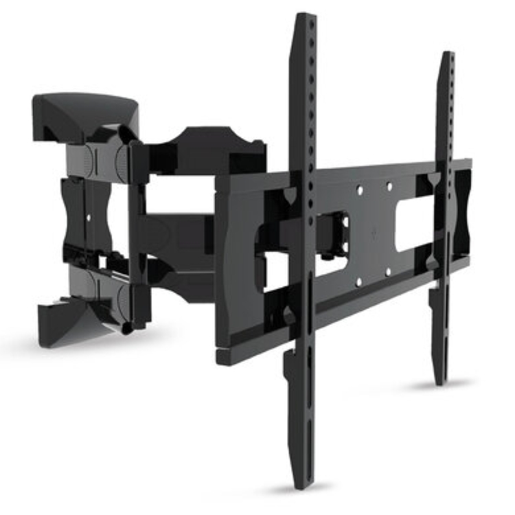 Soporte de pared Brobotix para pantalla de 30a 85 articulado con inclinacion soporta 70kg modelo 6007808 color Negro OPEN BOX - Necnon