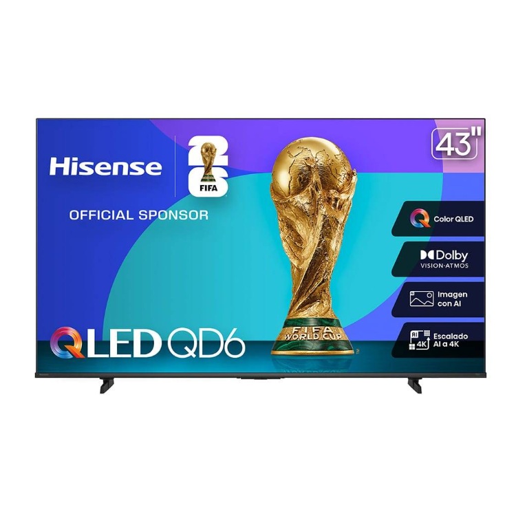 HISENSE 43INCH 4K DLED SMART TV   VICA T-1 REGULATOR - Código: 43QD65QV | Compra en Guadalajara