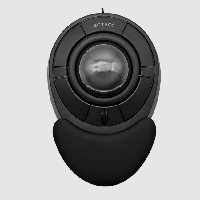 MOUSE ACTECK VIRTUOS ART X MI787 / ALAMBRICO USB / ERGONOMICO / 4 BOTONES SCROLL / OPTICO / 1600 DPI AJUSTABLE / WIN MAC / NEGRO / AC-939584 - Acteck