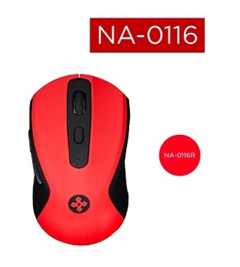 MOUSE INALAMBRICO ROJO Naceb Technology NA-0116R Mouse Inalámbrico Rojo NA-0116R NACEB TECHNOLOGY - Código: NA-0116R | Compra en Guadalajara