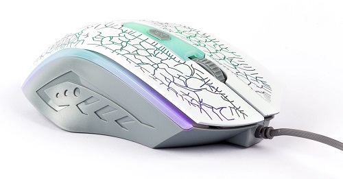 MOUSE OPTICO GAMER NACEB SA  592/BLANCO/1200 DPI/USB - Código: NA-592BLA | Compra en Guadalajara