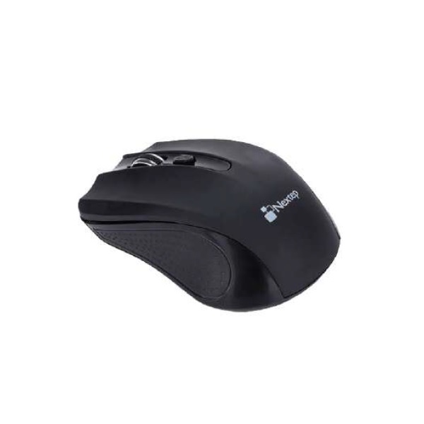 MOUSE NEXTEP INALAMBRICO ERGONOMICO USB COLOR NEGRO 1600 DPI BATERIA INCLUIDA NE-410E - Código: NE-410E | Compra en Guadalajara