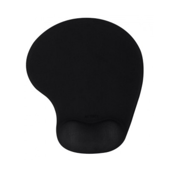 MOUSEPAD ACTECK PAD PLANE MG210 NEGRO CON REPOSAMUÑECAS DE GEL ACABADO