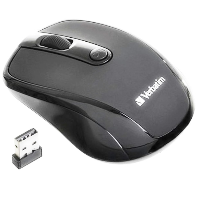 Mouse Verbatim Inalámbrico óptico Bravo Usb N VB98122 VERBATIM