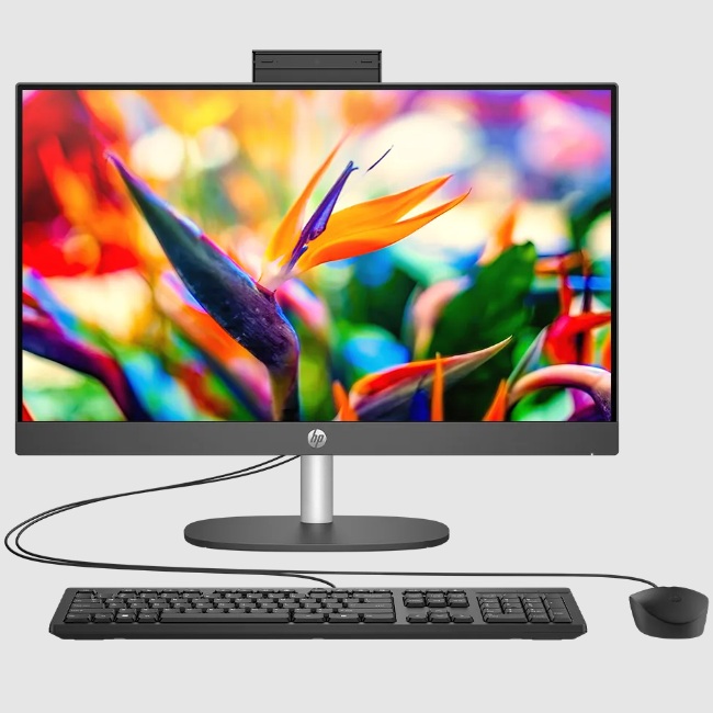 HP ProOne 240 23.8 Inch G10 All-in-One Desktop PC23.8 FHD LED UWVA 250N Anti-Glare Low Blue Light Slim 1920 X 1080 1.78 169Intel Core i5-1334U 3.40 GHz Up To 4.60 GHz 10 Cores / 12 Threads - 13th Generation With Intel UHD Graphics512GB M.2 PCIe NVMe 2280 Value 4X4 SSD8GB 3200MT/s DDR4 1X8GB SODIMMUSBWired USB Standard 125Realtek Wi-Fi 6 8852BE 2x2 And Bluetooth 5.3 Wireless TechnologyNo WWAN moduleNo Discrete Graphics5MP CameraWindows 11 Home Standard Single Language1/1/1ENERGY STAR Certified Label FLAG McAfee LiveSafe SEC 12M PHTM HP FLAG EPEAT Zoom Logo Adjusted Allowance 8G Adjusted Allowance i5/U5 - Hp