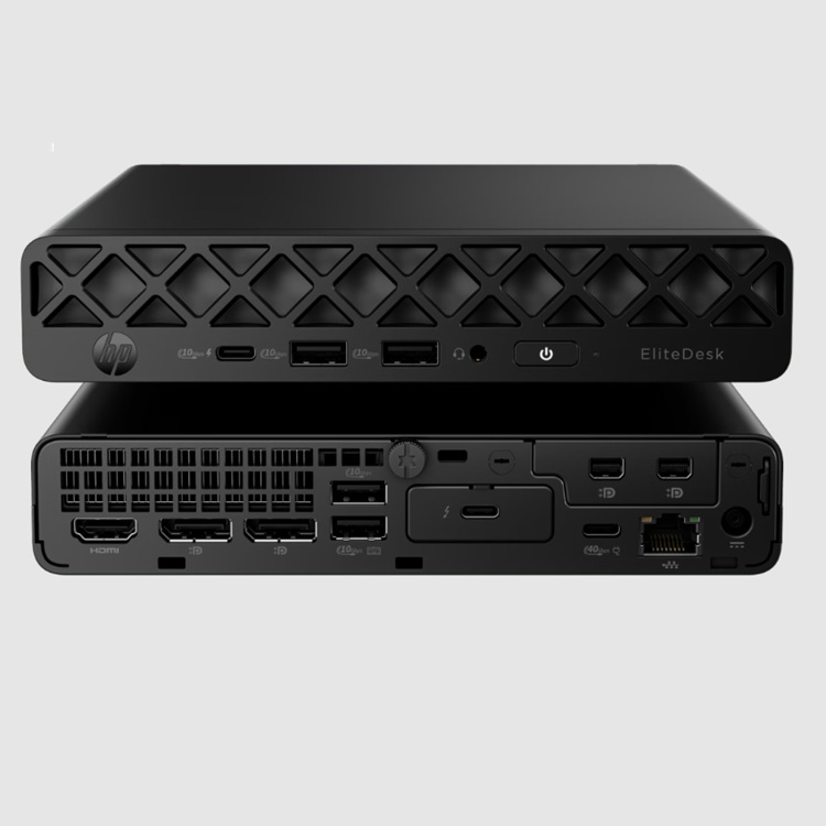 Computadora HP EliteDesk 8 Mini G1AMD Ryzen 5 220 8GB 512SSD Windows 11 Pro - Código: D90SWAT | Compra en Guadalajara