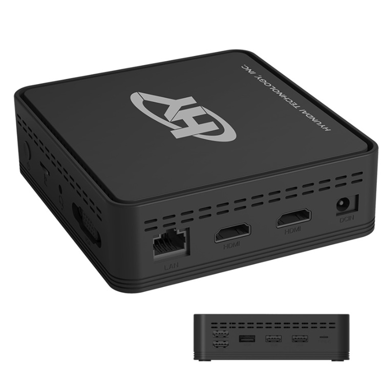 Mini Computadora Hyundai Celeron N4020 4GB RAM 128GB SSD WIN 11 2xHDMI A 1xHDMI C 1xVGA 1xRJ45 3xUSB 3.0 2xUSB 2.0 1xJack - Código: HTN4020MPC04/NEW | Compra en Guadalajara