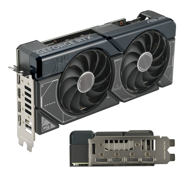 Tarjeta de Video Asus Dual GeForce RTX4070 Super OC 12GB Dual Fan GDDR6X PCIe 40 1xHDMI 3xDP DUAL-RTX4070S-O12G - Código: DUAL-RTX4070S-O12G | Compra en Guadalajara