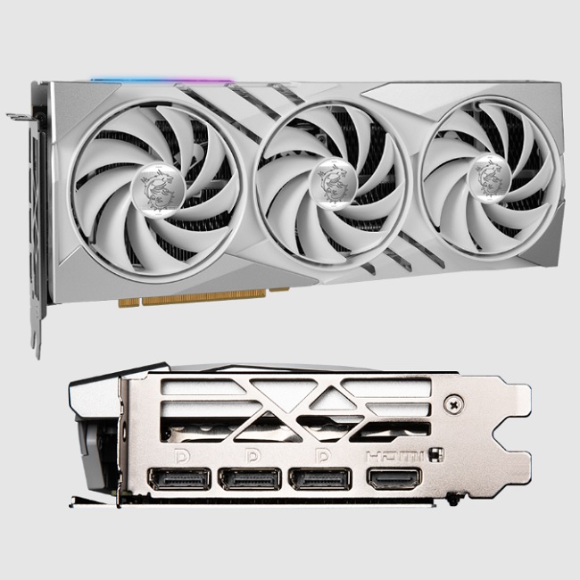 Tarjeta de video MSI 16GB GeForce RTX 4060 Ti Gaming X Slim White 3xfan GDDR6 DLSS 3 1xHDMI 3xDP  RTX 4060 TI GAMING X SLIM WHITE 16G - Código: RTX 4060 TI GAMING X SLIM WHITE 16G | Compra en Guadalajara