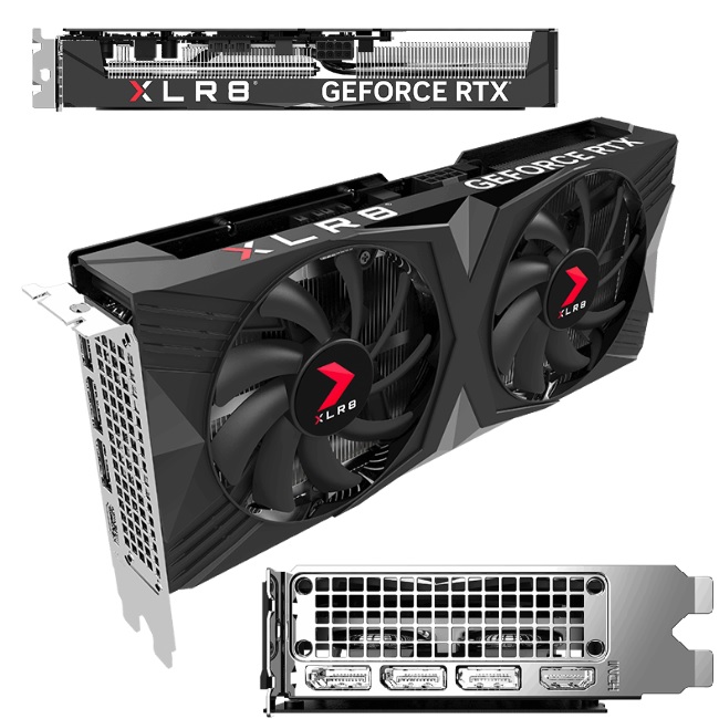Tarjeta de Video PNY XLR8 Gaming Verto GeForce RTX4060TI 16GB Dual Fan GDDR6 PCIe 4.0 1xHDMI 3xDP VCG4060T16DFXPB1-O - Código: VCG4060T16DFXPB1-O | Compra en Guadalajara