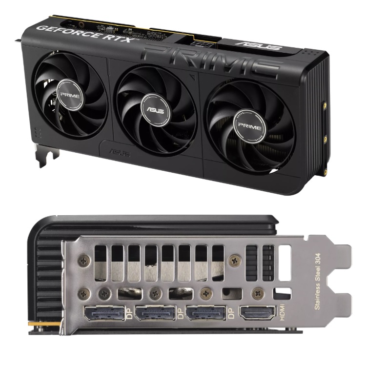 TARJETA DE VIDEO ASUS NVIDIA RTX5050 /PCIE X16 5.0 /8GB GDDR6 /HDMI /3X DP /ESTANDAR /GAMA MEDIA - Código: PRIME-RTX5050-O8G | Compra en Guadalajara
