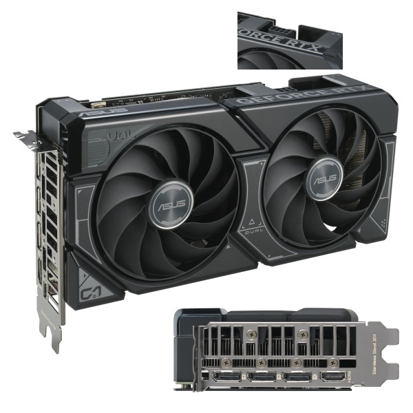 DUAL-RTX4060TI-O8G Tarjeta De Video Asus  Dual Rtx4060Ti O8G  Ddr6  128Bit Pci E 4 0 Hdmi 2 1 3 Dp1 4A Dual Fan