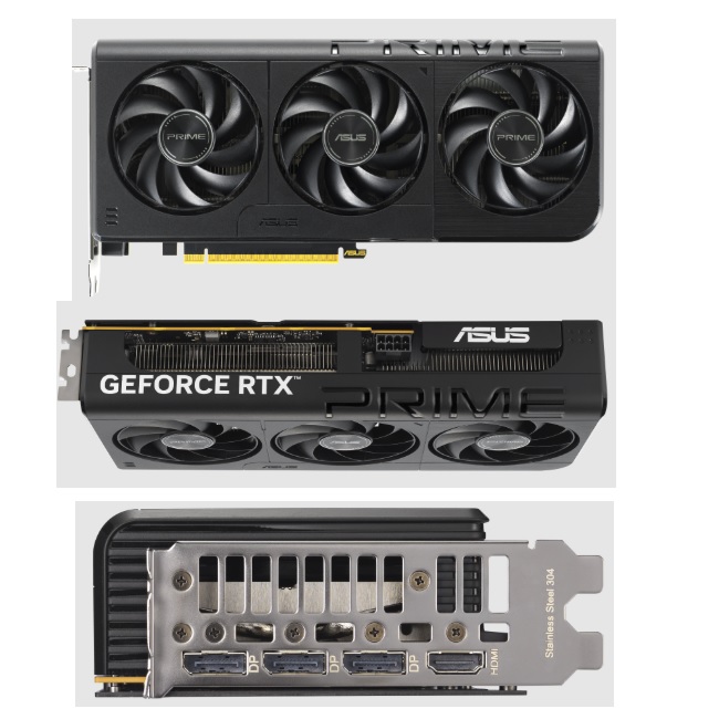 Tarjeta de video Asus 8GB GeForce RTX 5060 PRIME 3xfan DDR7 DLSS 4 1xHDMI 3xDP PRIME-RTX5060-O8G - Msi