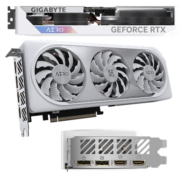 GV-N406TAERO OC-8GD Tarjeta De Video Gigabyte  Gv N406Taero Oc 8Gd  Rtx 4060 Ti  8Gb Gddr6 Pcie 4 0  2 Hdmi  2 Dp  3 Fan