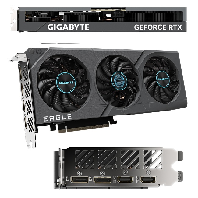 GV-N406TEAGLE OC-8GD Tarjeta De Video Gigabyte  Gv N406Teagle Oc 8Gd  Rtx 4060 Ti 8Gb Gddr6 Pcie 4 0  2  Hdmi  2 Dp 3 Fan